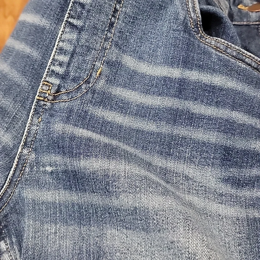 Dollhouse Stretchy Denim Overalls - Picture 15 of 15